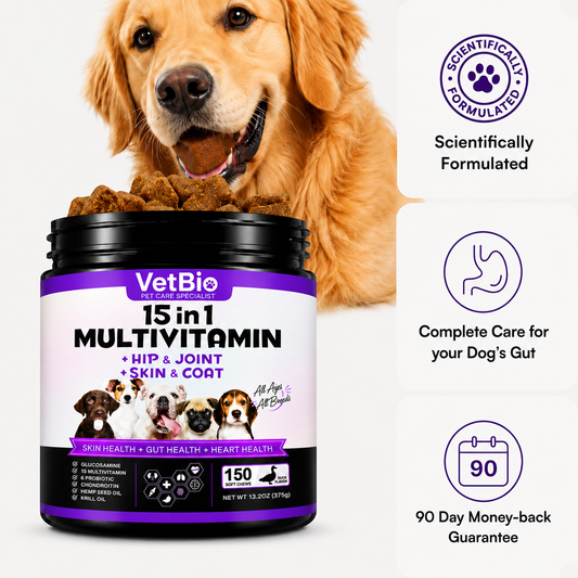VetBio™ 15-in-1 Multivitamin For Dogs