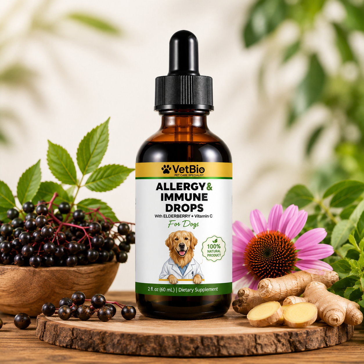 VetBio™ Allergy & Immune Drops For Dogs