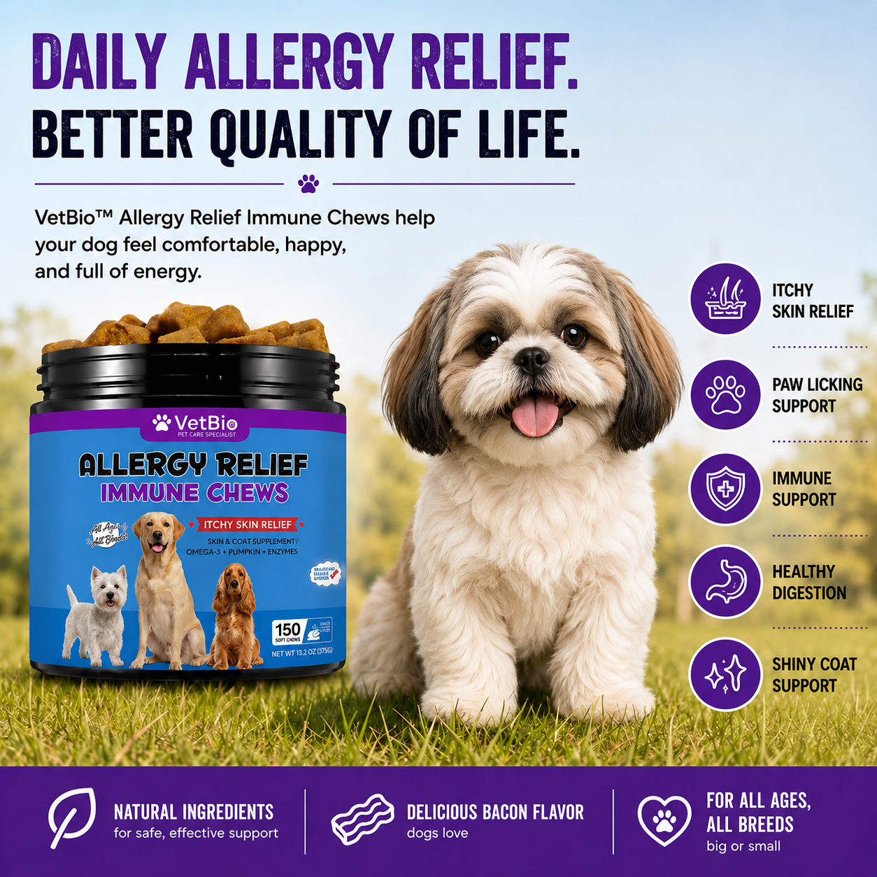 VetBio™ Allergy Relief Immune Chews