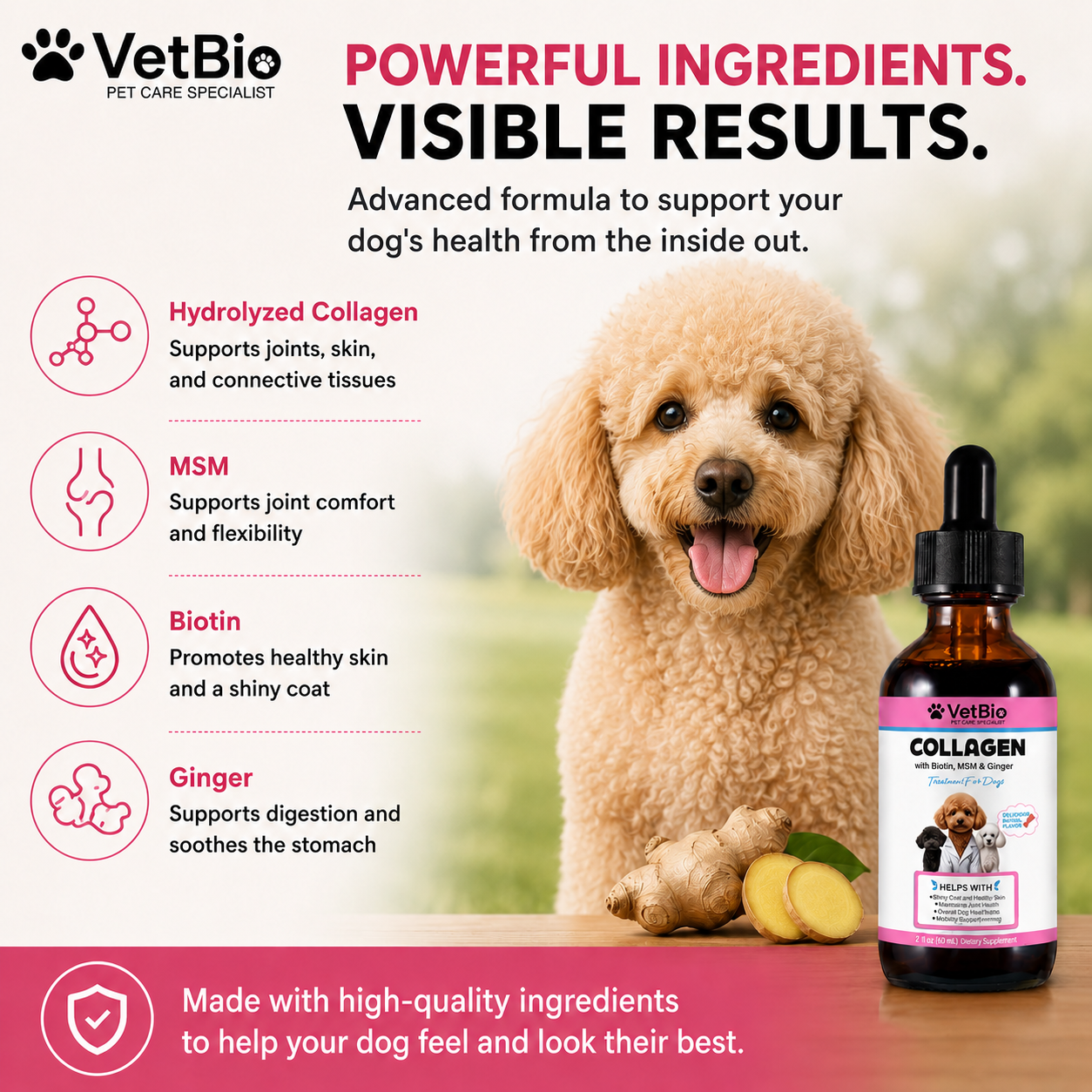 VetBio™ Collagen Drops For Dogs