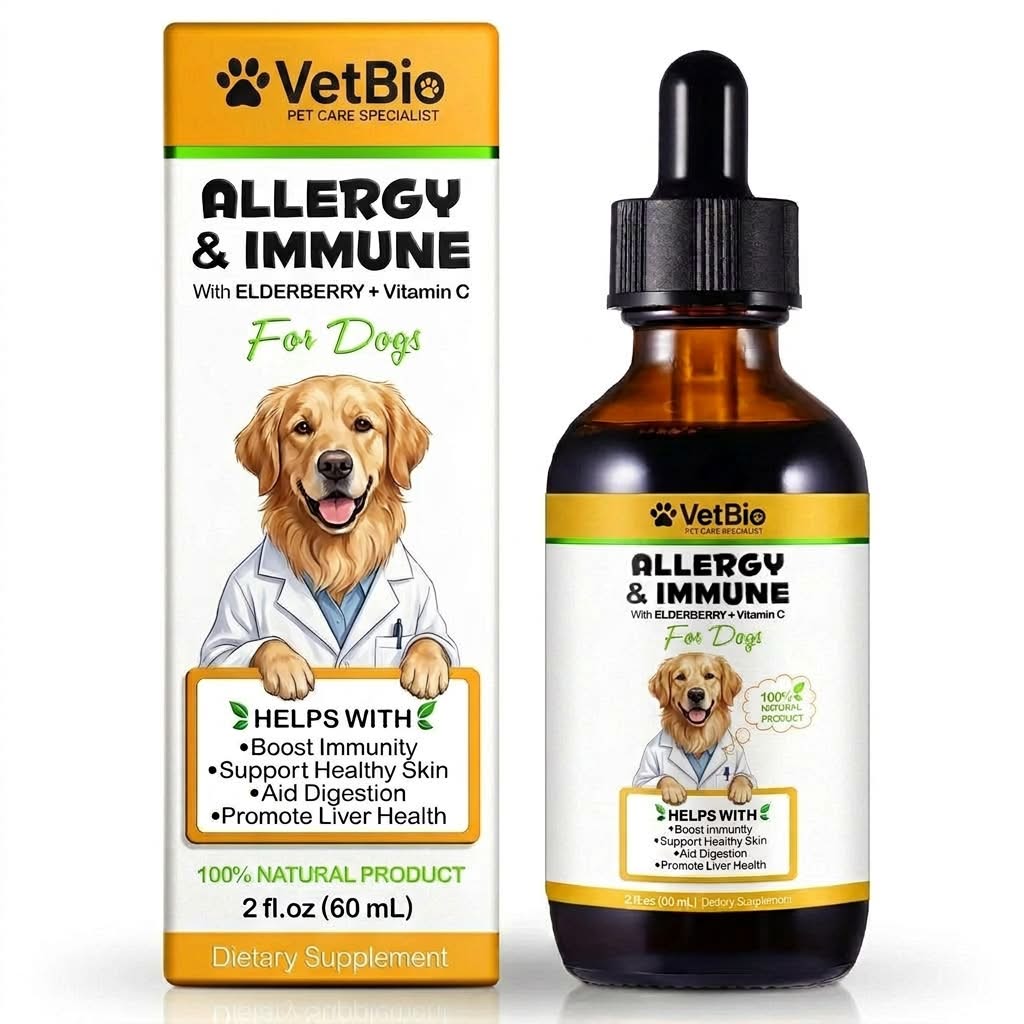 VetBio™ Allergy & Immune Drops For Dogs
