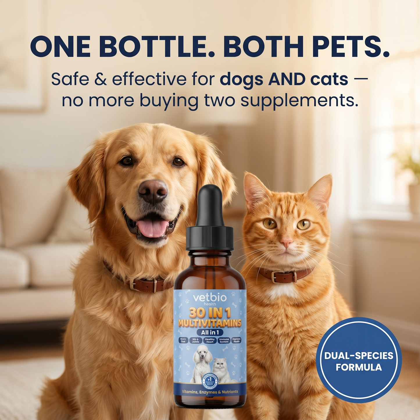 Vetbio 30-in-1 Multivitamin Drops