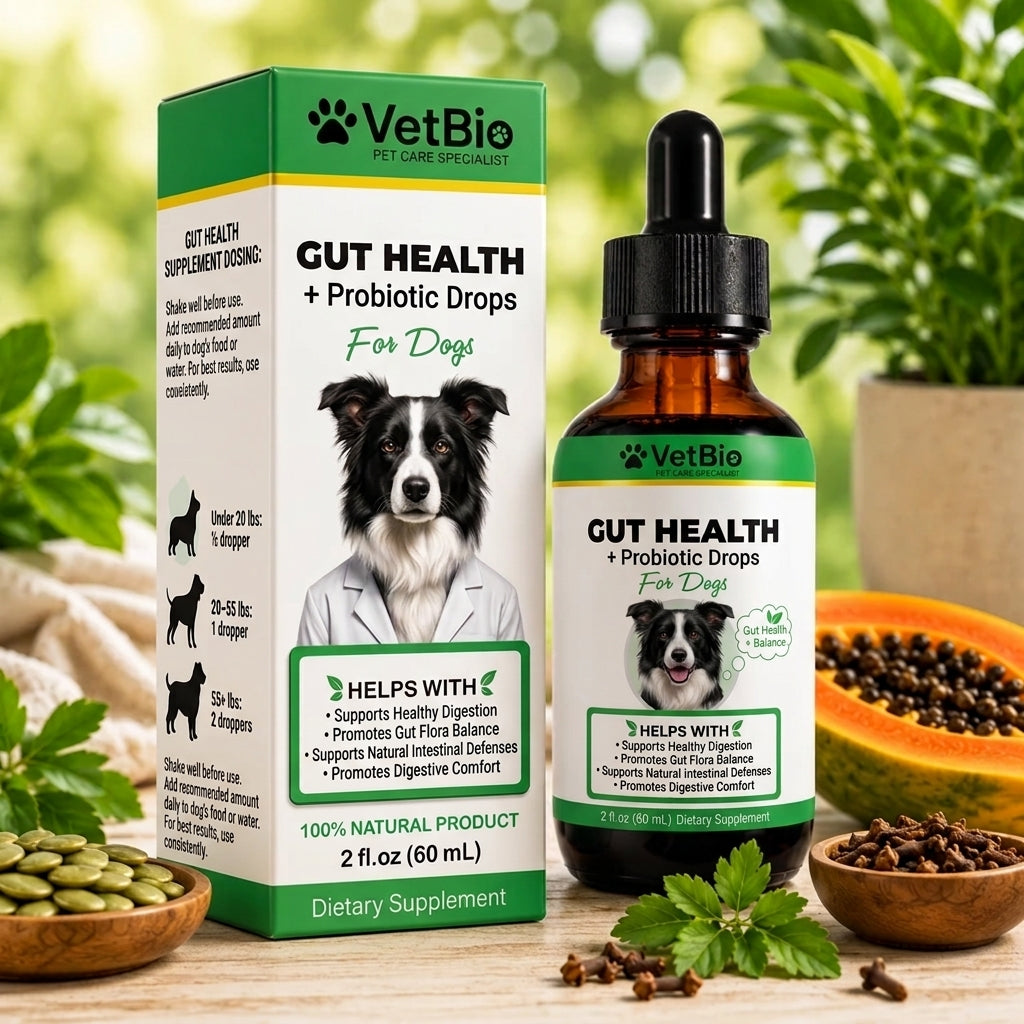 VetBio™ Gut Health + Probiotic Drops