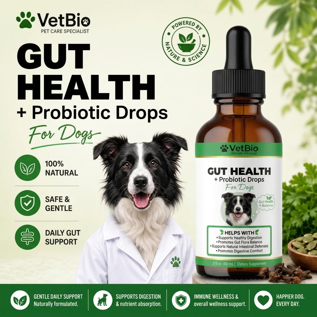 VetBio™ Gut Health + Probiotic Drops