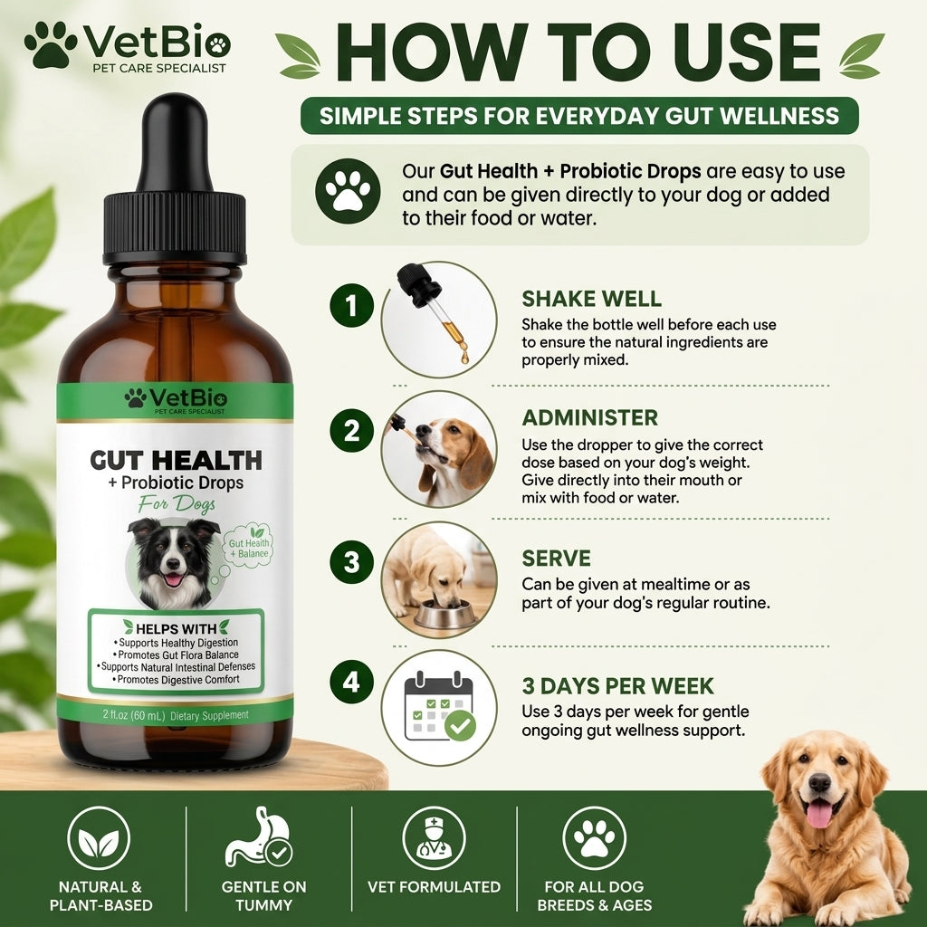 VetBio™ Gut Health + Probiotic Drops